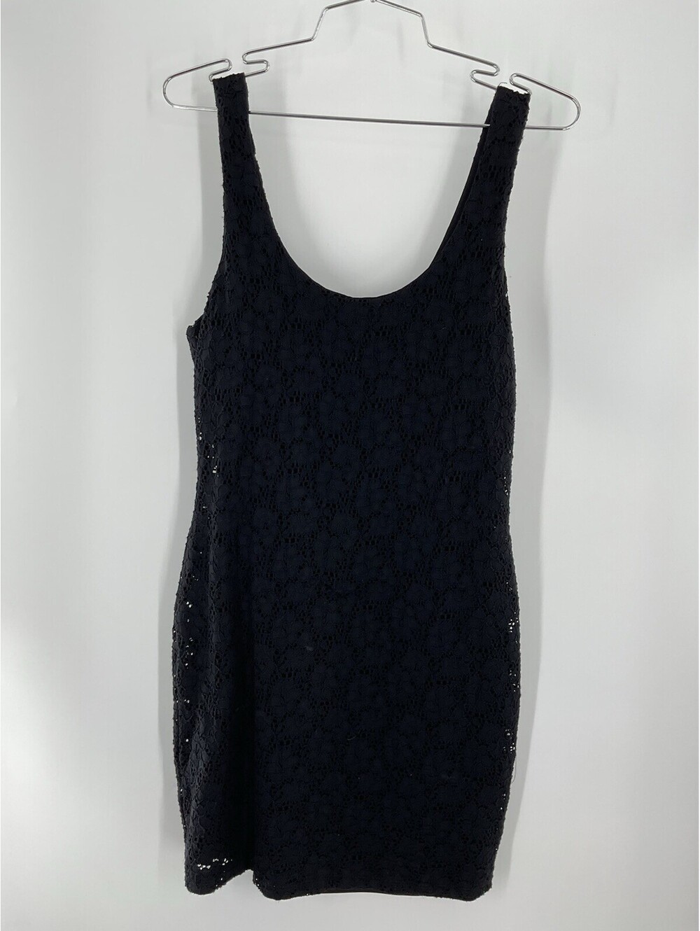 Ambiance Apparel Women’s Size Large Body Con Black Dress 118